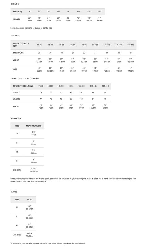 burberry shirt chart|burberry size chart us.